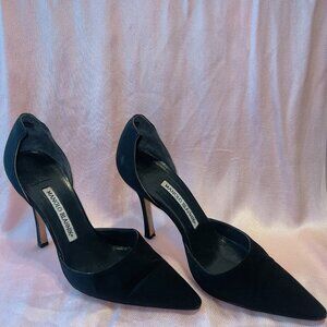 Vintage 90's Manolo Blahnik shoes black